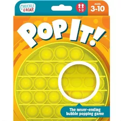 Chuckle & Roar Pop It! The Original Take Anywhere Bubble Popping Fidget and Sensory Game