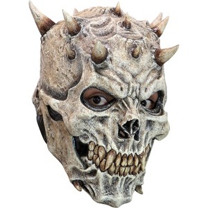 Ghoulish Adult Scary Skeleton Spikes Costume Mask - 13 in. - Off-white - 1 of 1