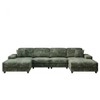 Whisen Convertible Corduroy Sleeper Sofa - 4 of 4