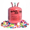 12" Jumbo Helium Balloon Tank Kit: Steel, Red, Birthday Party Accessory, Ages 18+, Balloon Time - 2 of 3