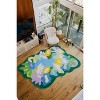 Lany Space Maggie Stephenson Irregular Botanical Garden Floral Rug, 5'x7' - 2 of 4