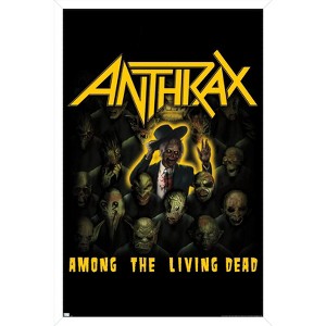 Trends International Anthrax - Among The Living Dead Framed Wall Poster Prints - 1 of 4