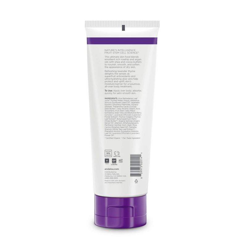 Andalou Naturals Lavender Thyme Refreshing Body Lotion - 8 Oz, 3 of 5