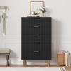 Acekool 5-Drawer Modern Dresser with Gold Handles, Large Storage Chest for Bedroom, Living Room, Hallway Organizer - 4 of 4