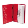 Charles Leonard VariCap Expandable Binder, 2 Posts, 6" Capacity, 11 x 8.5, Red - 3 of 4