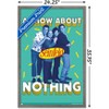 Trends International Seinfeld - A Show About Nothing Teal Framed Wall Poster Prints - 3 of 4