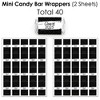 Big Dot of Happiness 2025 Black and White Graduation Party Candy Favor Sticker Kit - 304 Pieces - 3 of 4