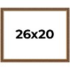 PosterPalooza | Classic Gold Picture Frame - UV Acrylic, Backing Board, Hanging Hardware Included - 2 of 4