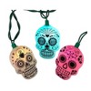 Kurt Adler Indoor/Outdoor UL 10-Light LED Sugar Skull Light Set, 11.5ft - 2 of 2