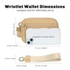 Hynes Eagle RFID Wristlet Wallet Credit-Khaki - 3 of 4