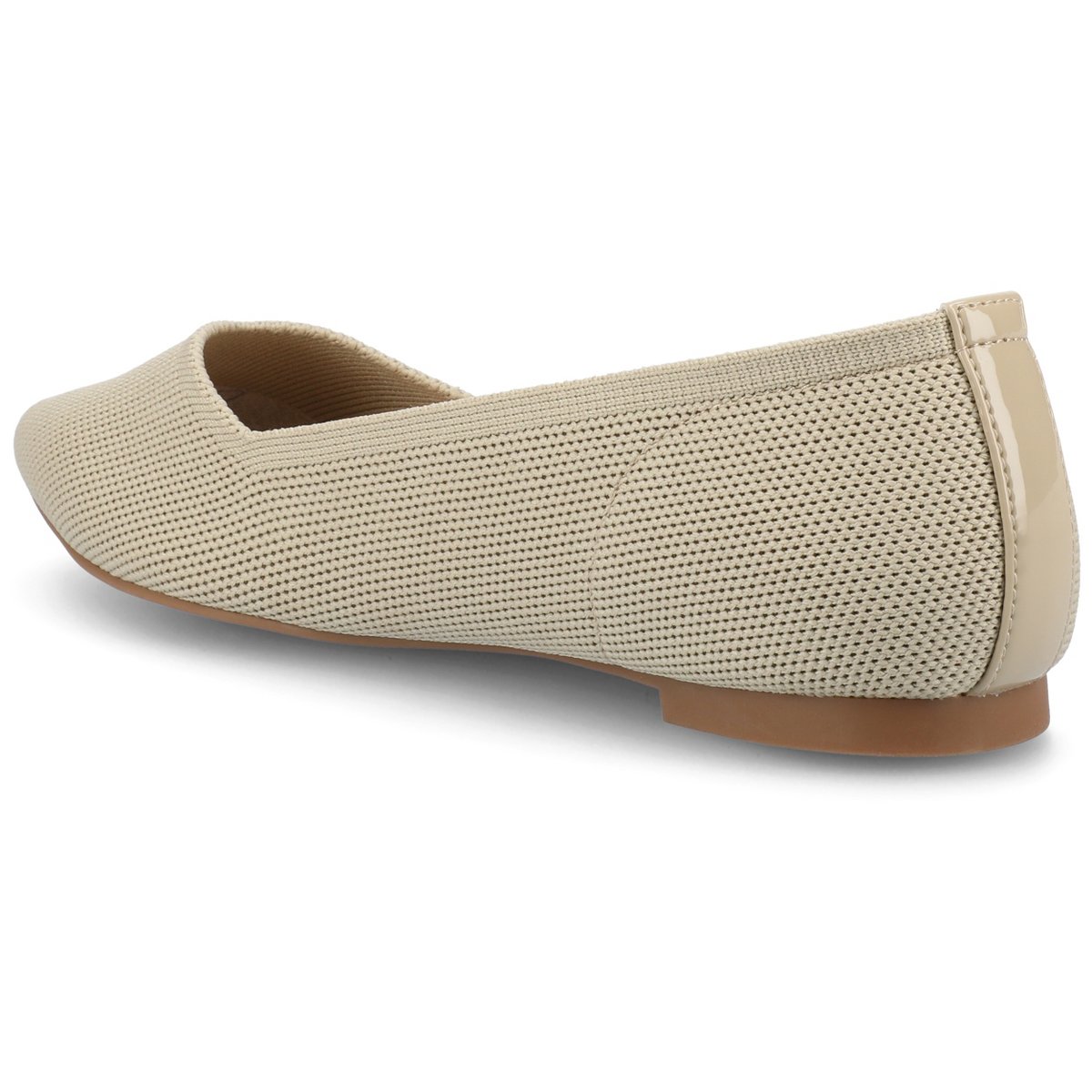 Женские платья Journee Collection Journee Women's Minnah Knit Dress Flats, Taupe 8 — фото 7