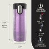 Contigo AUTOSEAL West Loop Vacuum-Insulated Stainless Steel Travel Mug with Easy-Clean Lid, 16 oz, Crystal Pansy & Crystal Juniper, 2-Pack - 2 of 4