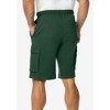 KingSize Men's Big & Tall French Terry Cargo Shorts - 3 of 4