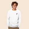 Dalix Donut Crewneck Fleece Sweatshirt Pullover Mens - 2 of 4