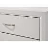 ORRD Contemporary 5-Drawer Tall Chest - Gray Finish Wooden Dresser with Metal Pulls for Bedroom Storage Organization - 3 of 4