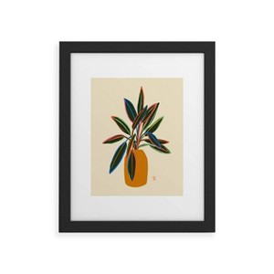 Deny Designs Sandrapoliakov Plant with Colorful Leaves Art Print - 1 of 4