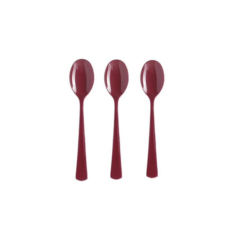 Exquisite Solid Color Plastic Utensil Cutlery Set Forks Spoons Knives- 150 Pack, 3 of 7
