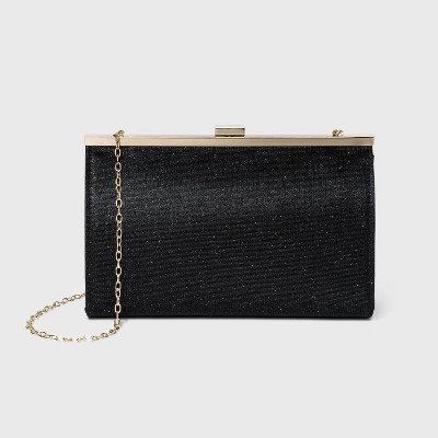 target black clutch