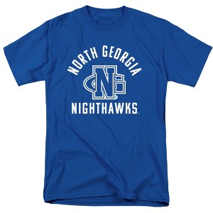 Men's University of North Georgia Official One Color Ung Nighthawks Logo T-Shirt One Color Ung Nighthawks Logo - 1 of 4