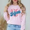 Simply Sage Market Women's Graphic Sweatshirt Baseball Mom Heart - 2 of 4