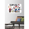 Trends International Team USA x Peanuts – Olympic Hockey Team Unframed Wall Poster Prints - 2 of 4