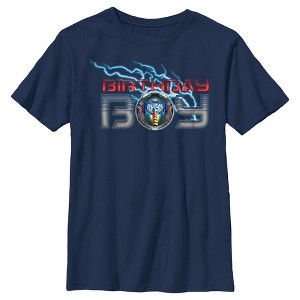 Boy's Marvel Thor Mech Suit Icon Birthday T-Shirt - 1 of 4