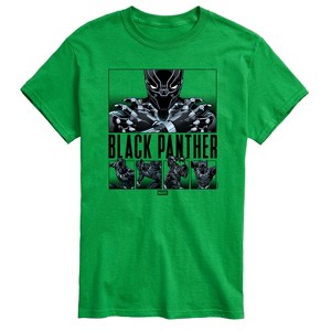 Men's - Marvel - Black Panther Grid Short Sleeve Graphic T-Shirt - 1 of 4