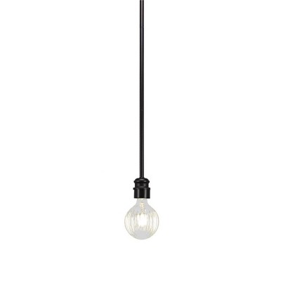 Toltec Lighting Edge 1 - Light Pendant in  Espresso