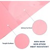 JDICTION 23.6x15.7 Inches Pink Silicone Makeup Mat, X-Large Reusable Nonstick Sheet For Vanity Crafts Resin Jewelry Casting Countertop Protector - 3 of 4