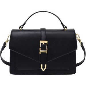 Crossbody Bags for Women Trendy - Small Bag Leather Handbags Evening Clutch with 2 Straps - 1 of 4