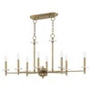 Livex Lighting Bennington 8 - Light Chandelier in  Antique Brass - 2 of 4