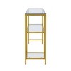 Carolina Living Rayna Console Table with Shelves Gold - image 4 of 4