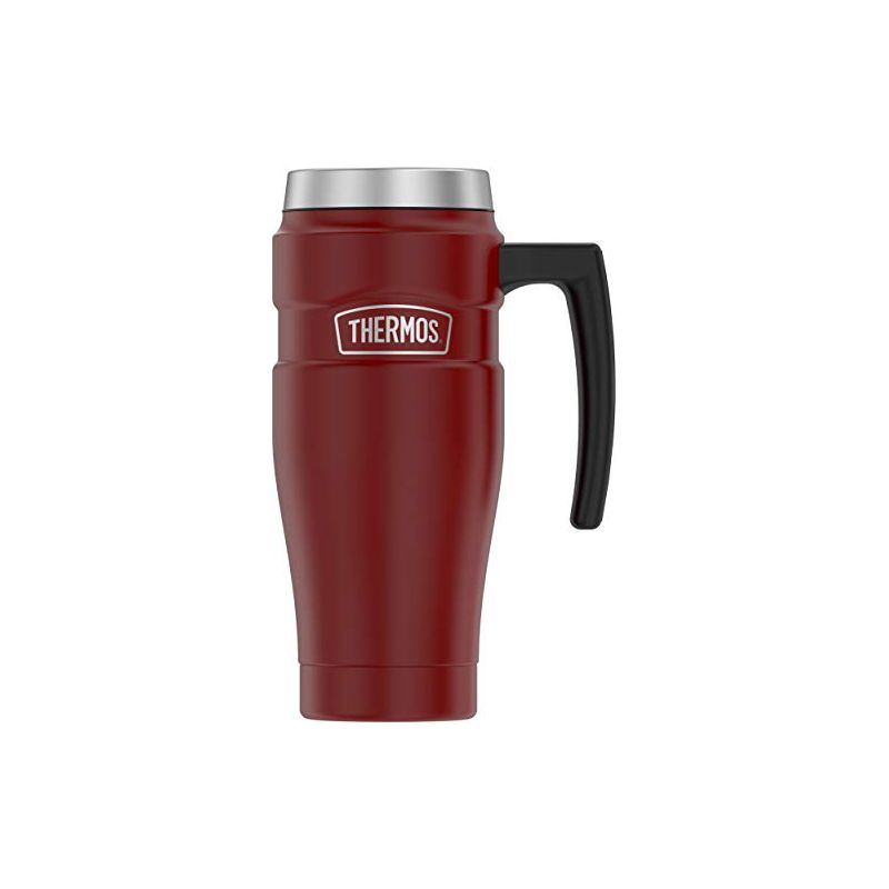 Thermos 16oz Stainless King Travel Mug (SK1000MR4) - Matte Red, 1 of 5