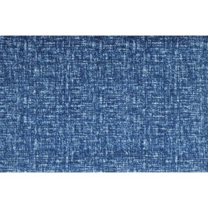 Bungalow Flooring 2'x3' ColorStar Static Door Mat Blue: Indoor Skid-Resistant Floor Mat, Stain & Flame Retardant - 1 of 4