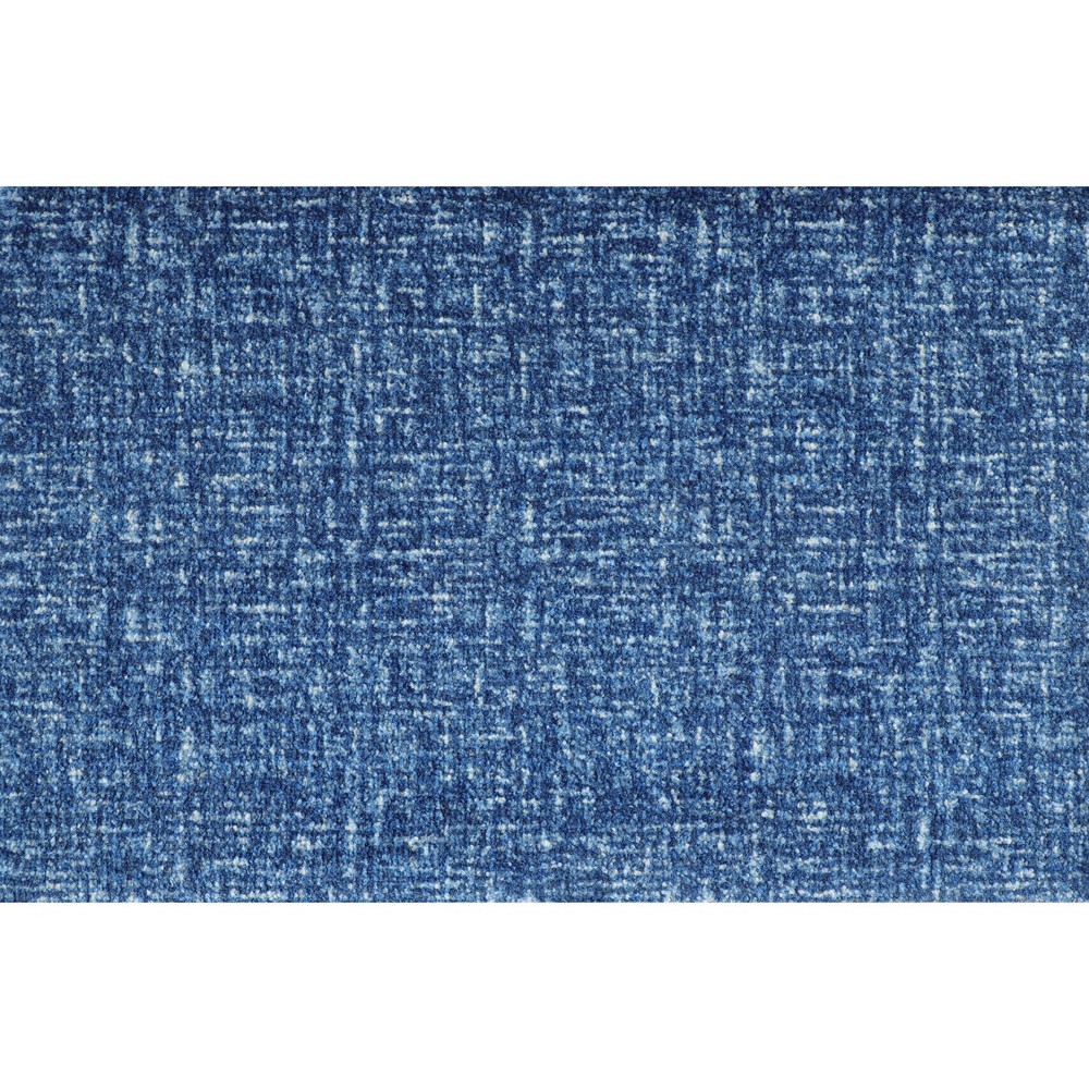 Photos - Doormat Bungalow Flooring 2'x3' ColorStar Static Door Mat Blue  