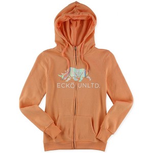 Ecko Unltd. Womens Worldwide Rhino Zip Up Hoodie Sweatshirt - 1 of 1