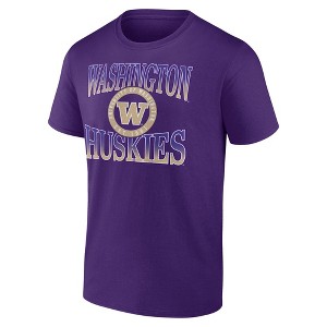 NCAA Washington Huskies Men's Bi-Blend T-Shirt - 1 of 3