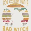 Junior's Design By Humans Halloween Funny You Coulda Had Bad Witch By Ering T-Shirt - 2 of 3