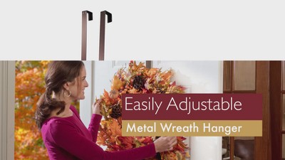 Bronze Adjustable Wreath Stand - 27” to 48”