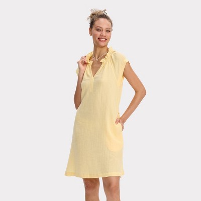 Women's Gauze Babydoll Dress - Universal Thread™