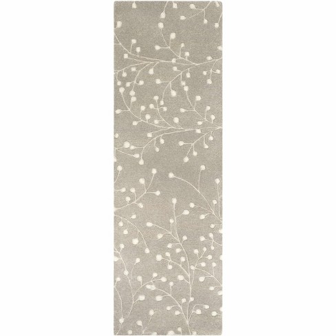 Hauteloom Runner Area Rug Light Gray : Target