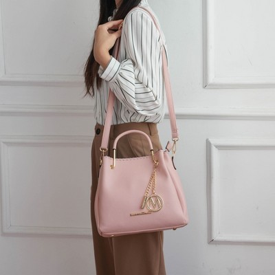 MKF Collection Shoulder Bag with Adjustable Strap, Isidora | MKF Collection by Mia K - Black — фото 3