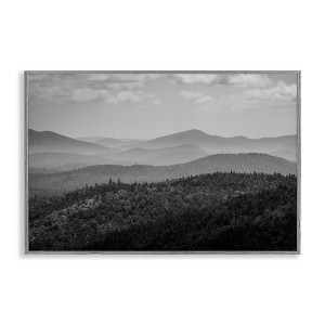 Stupell Industries Misty Adirondack Mountains Framed Giclee Art - 1 of 4