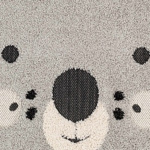 Hauteloom Kids Koala Animal Print Nursery Area Rug - 1 of 4