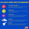 Stacker 2 B12 Energy Shots, Blue Raspberry, 12-Pack, 2 oz Bottles, Sugar-Free & Zero Calories, High-Potency Vitamin Boost - Blue Raspberry - 2 of 4