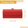 Unique Bargains Universal Car Sunglasses Case Magnetic Storage Box PU 6.69"x1.96" 1 Pcs - 4 of 4