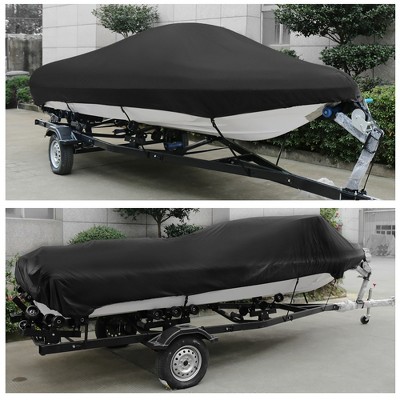 Boat Cover 17-19 Ft 600D Waterproof Boat Covers Fits Bass, V-Hull - View #7