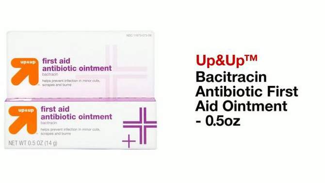 Bacitracin Antibiotic First Aid Ointment - 0.5oz - up &#38; up&#8482;, 2 of 8, play video