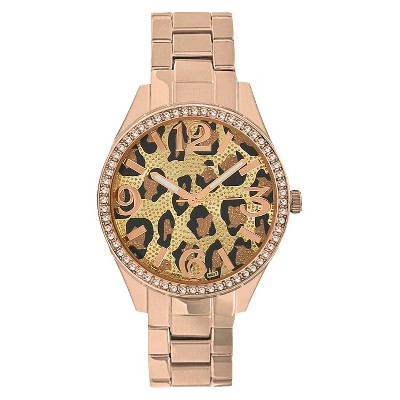 Merona rose gold clearance watch