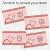 Big Dot of Happiness Bride Squad - Rose Gold Bridal Shower or Bachelorette Party Game Scratch Off Dare Cards - 22 Count - 3 of 4